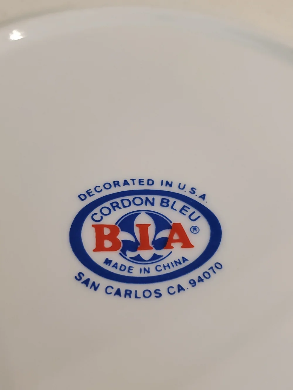 BIA Cordon Bleu Veggie Scalloped Porcelain Soup Dish Pea Pods